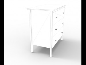 classic bedside Model 3D