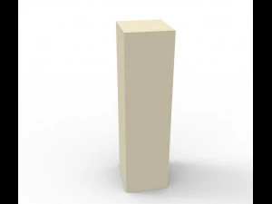 키가 큰 캐비닛 3D 모델