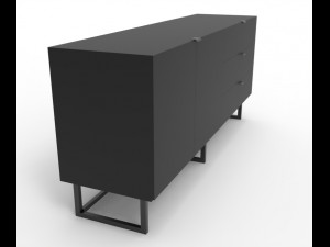 modern drawer Modèle 3D