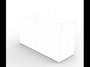 modern cabinet 3D Model