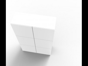 modern cabinet 3D Model
