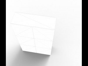 modern cabinet 3D Model