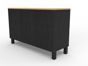 modern chest of drawer 3D 모델