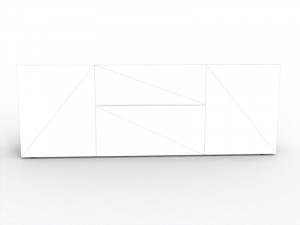 modern chest of drawers 3D Model