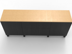 modern chest of drawers Modelo 3D