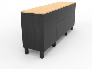 modern chest of drawers Modelo 3D