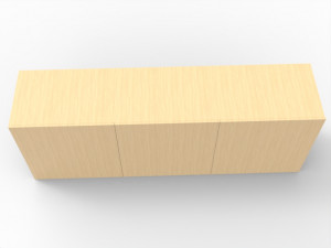 modern chest of drawers 3D मॉडल