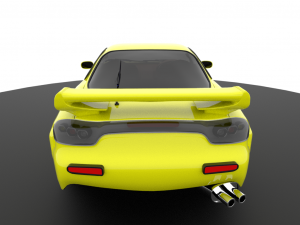 mazda rx7 Modèle 3D