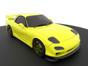 mazda rx7 3D Модель