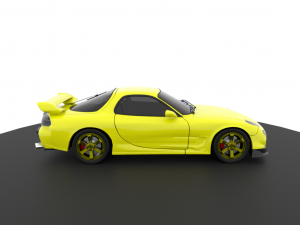 mazda rx7 Modèle 3D