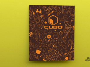 banner a4 Modelo 3D