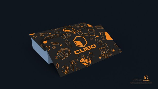 mockup card modeled in cinema 4d render in corona Model 3D .c4d .max .obj .3ds .fbx .stl .blend 