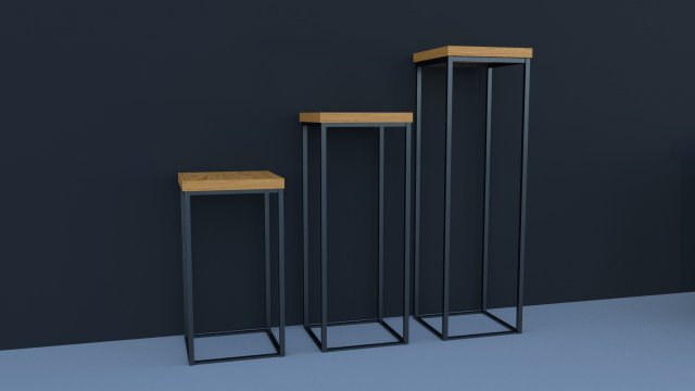 stools Modelo 3D .c4d .max .obj .3ds .fbx .stl .blend 