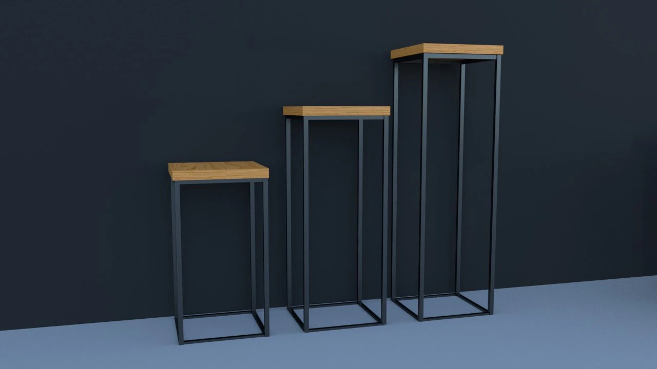 stools 3D Model .c4d .max .obj .3ds .fbx .stl .blend 