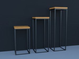 stools 3D Model