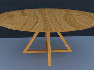 scandinavian style table 3D Model