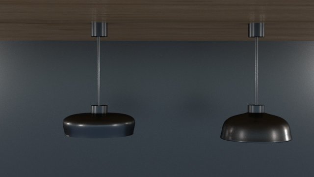 industrial style interior lighting 3D Модель .c4d .max .obj .3ds .fbx .stl .blend 