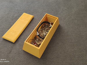 ingot box jewelry storage Modello di stampa 3D