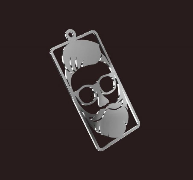 hipster 3D-printmodel .c4d .max .obj .3ds .fbx .stl .blend 