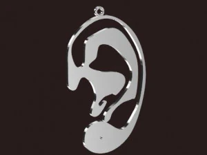 ear 3D Print Model
