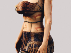 native indigenous woman - fully rigged pbr 3D Модель