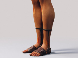 native indigenous woman - fully rigged pbr 3D Модель