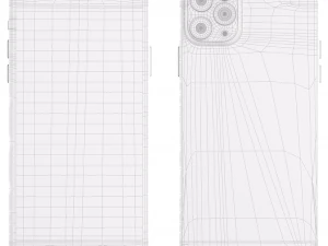 apple iphone 11s pro max collection 3D Model