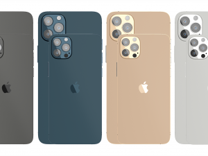 iphone 12 pro collection 3D Model