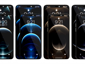 iphone 12 pro collection 3D Model
