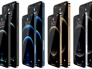 iphone 12 pro collection 3D Model