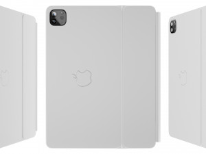 ipad pro 11 inch-magic keybord apple pencil 3D Model