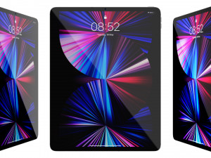 ipad pro 11 inch-magic keybord apple pencil 3D Model