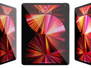 ipad pro 11 inch-magic keybord apple pencil 3D Model