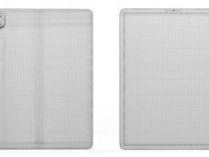 ipad pro 11 inch-magic keybord apple pencil 3D Model
