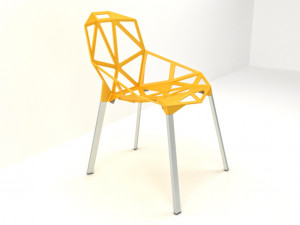 commercial design chair Modelo 3D