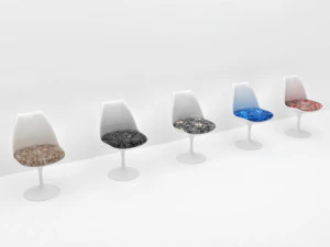 krzesło do projektowania komercyjnego 02 Model 3D