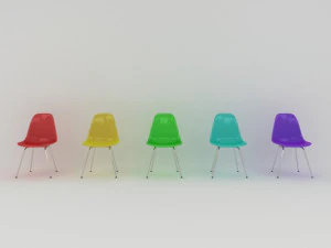 commercial design chair 03 3D Model