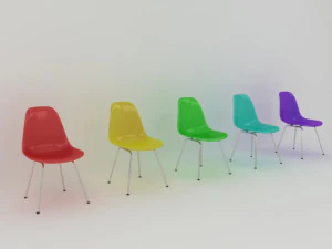 commercial design chair 03 3D Model