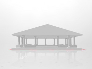 greek temple 3D Принт Модель