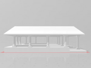 greek temple 3D Принт Модель