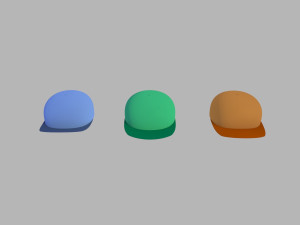 caps models Modelo 3D