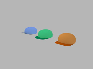 caps models Modelo 3D