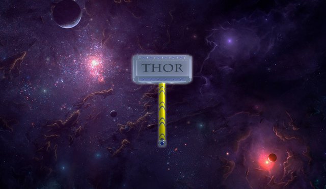 mjolnir of thor hammer Modelo 3D .c4d .max .obj .3ds .fbx .stl .blend 
