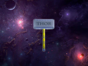 mjolnir van Thor Hammer 3D Model