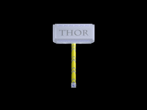 mjolnir of thor hammer Modelo 3D