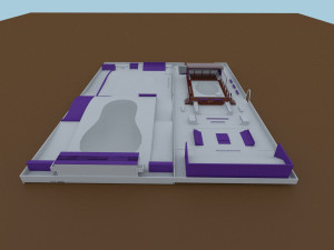 street skatepark extreme stadium 3D Model