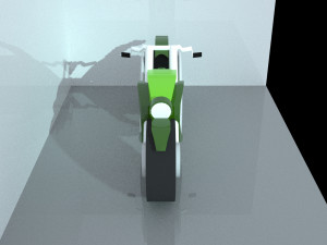 chopper bike 3D Model