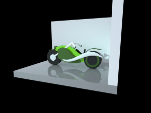 chopper bike 3D Model