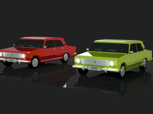 vaz 2101 3D Model