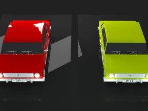 vaz 2101 3D Model